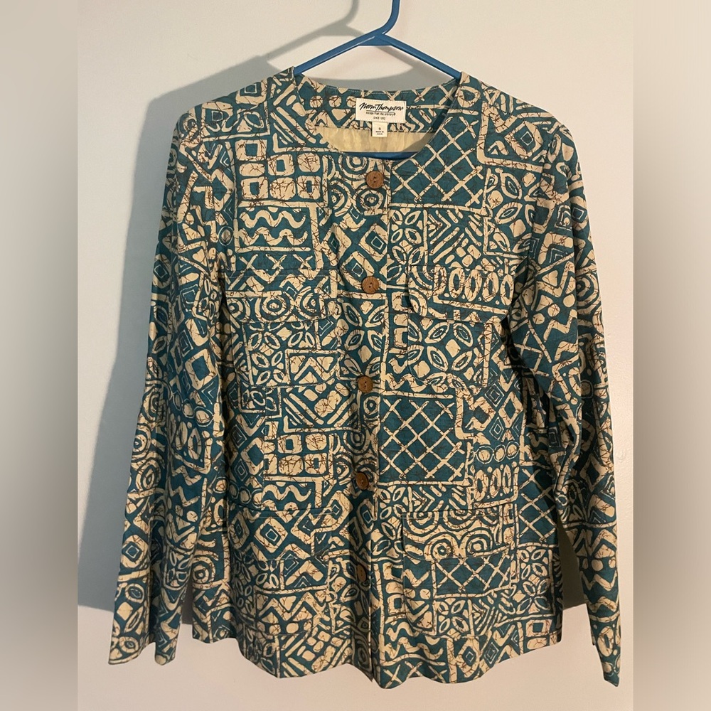 Pretty Norm Thompson cotton jacket S